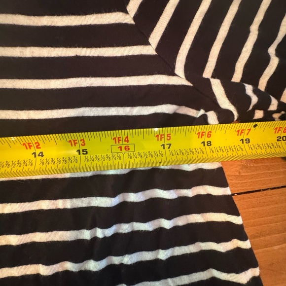 Acemi Striped Cold Shoulder Tee - Picture 5 of 7